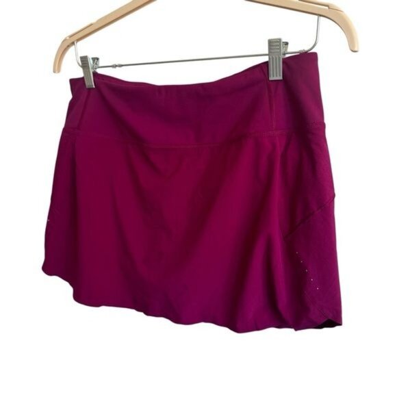 Athleta Run With It High Rise 14" Skort, Fuchsia, Size L - Picture 6 of 14